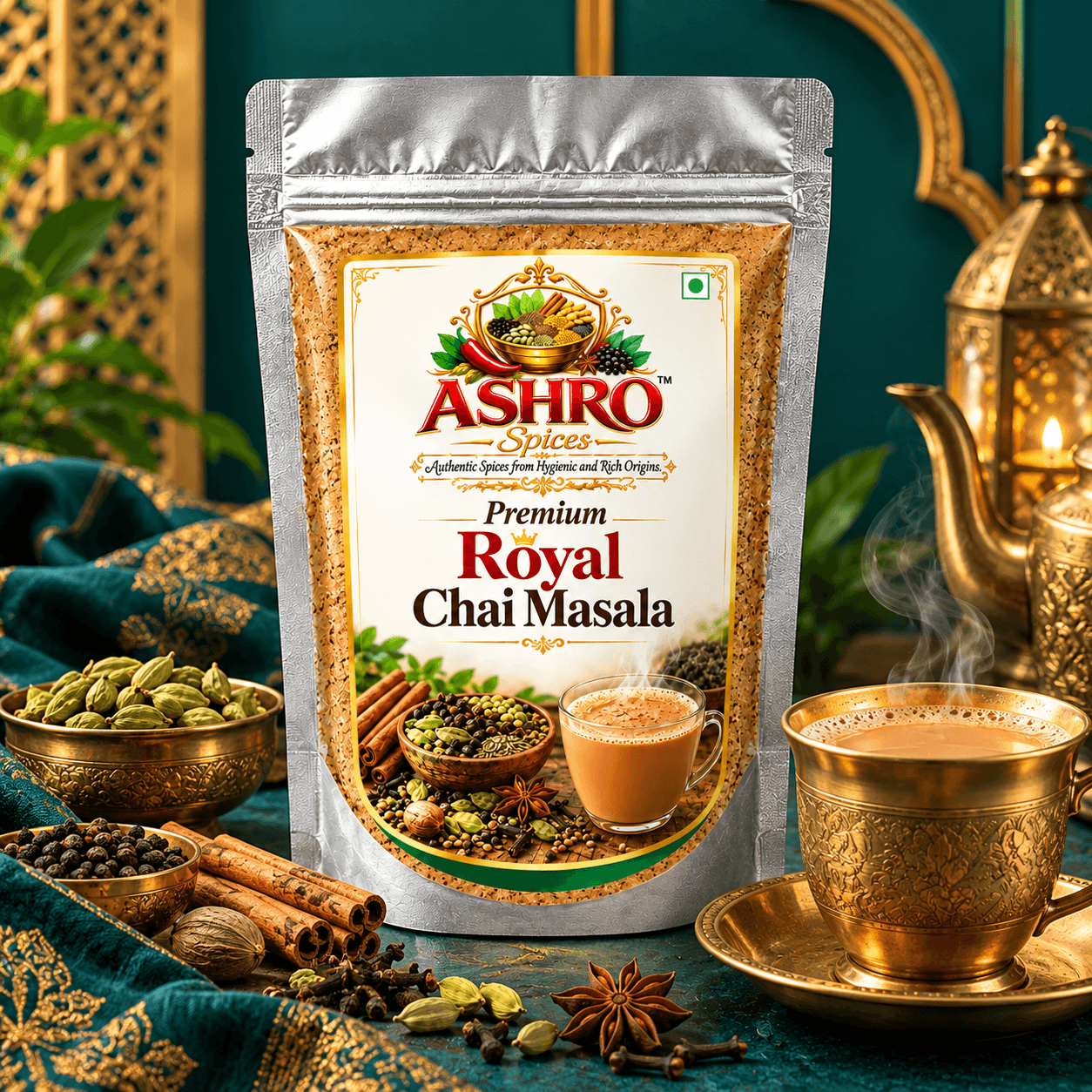 ASHRO Premium Royal Chai Masala Powder
