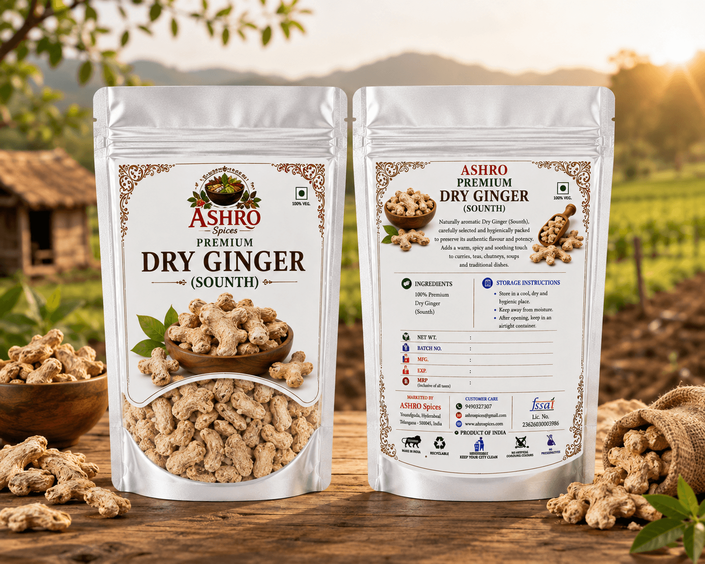 ASHRO Premium Dry Ginger (Sounth)