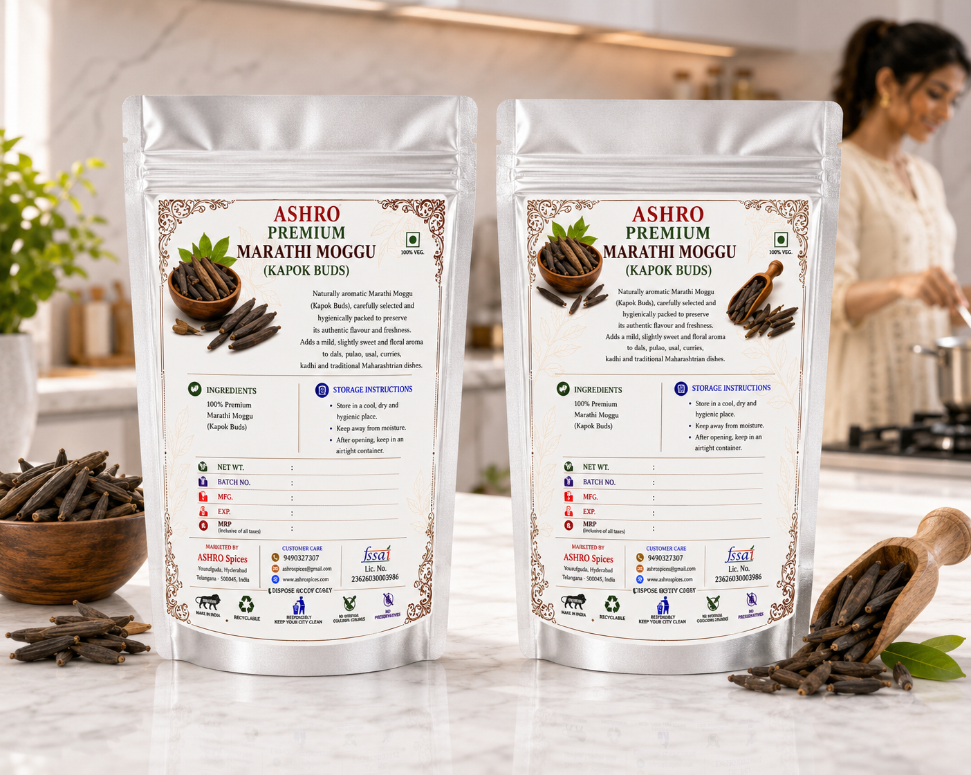 ASHRO Premium Marathi Mogga (Kapok buds)
